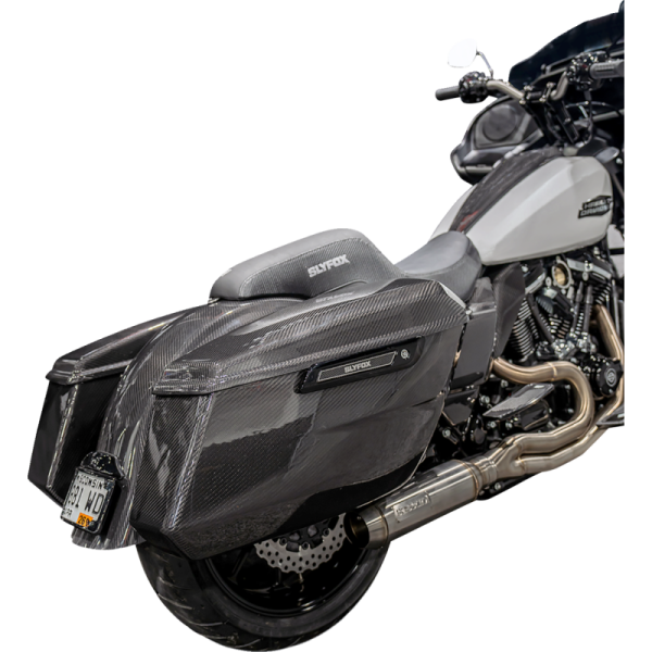 (image for) Slyfox Carbon Fiber Side Cover - Matte Black, Right Side