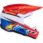 (image for) Alpinestars SM3 Youth Helmet - Falcon, Red/White/Blue, Size M