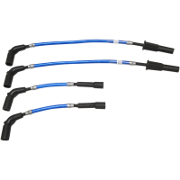 (image for) Braided Spark Plug Wires - Blue