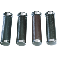 (image for) Parts Unlimited Leather-Covered Grips