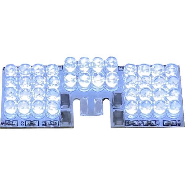 (image for) Custom Dynamics LED Fender Tip Board Front White