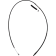 (image for) Classic Black Vinyl Clutch Cable