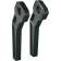 (image for) 8" Anodized Black Pullback 1" Handlebar Riser Kit