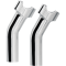 (image for) Chrome 5.5" Pullback Riser Set