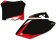 (image for) Pre-Cut Graphic Number Plate Kit - Honda CRF250R 18-21, CRF450R 17-20 - Black