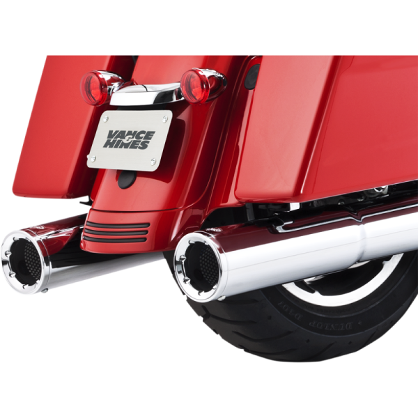 (image for) Vance & Hines 4 1/2" Hi-Output Slip-On Muffler Chrome