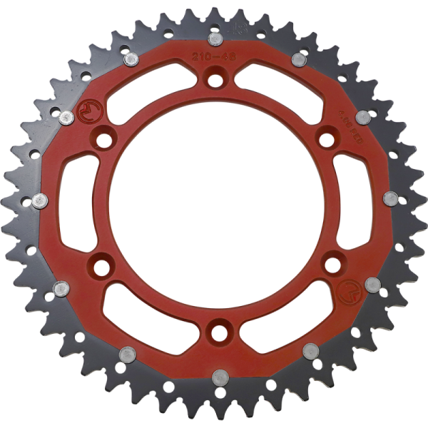 (image for) Moose Racing Dual Sprocket - 48T - Red