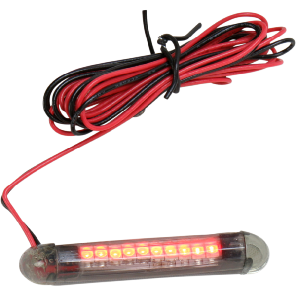 (image for) Custom Dynamics 10-LED TruFlex® Strip, Red/Smoke