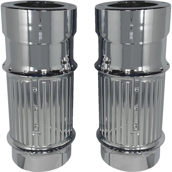 (image for) COVINGTONS Fork Bellows - Dimpled, Chrome