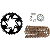 (image for) Vortex OES Steel Chain Kit (Gold) for Kawasaki ZX-6R 19-23