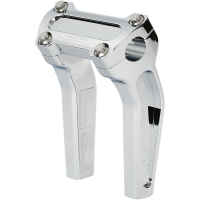(image for) Thrashin Supply Pullback Riser Kit, Chrome, 6 1/2" w/o gauge cutout