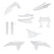 (image for) Full Kit - White