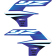 (image for) Factory Effex OEM Shroud and Tank/Shroud Graphics, Style 25 for YZ450F 23-25