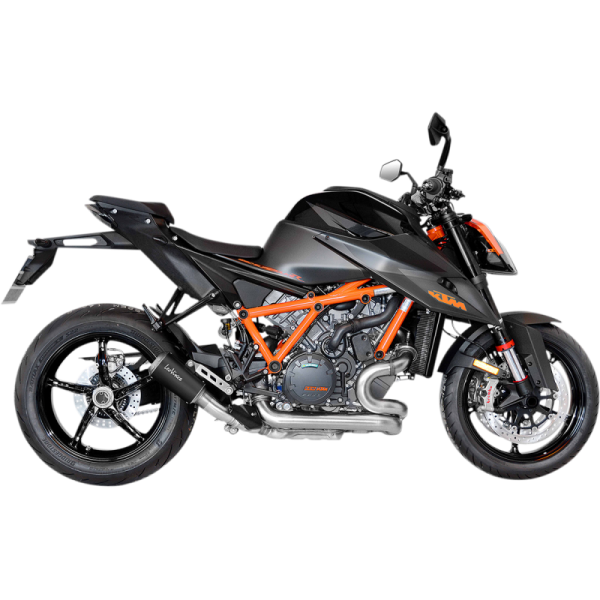 (image for) LEOVINCE LV-10 Black stainless steel Slip-On for KTM 1290 Super Duke R/GT 20-23