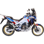 (image for) Nero Black Stainless Slip-On for HONDA CRF1100L Africa Twin/Adventure Sport/DCT 20-23