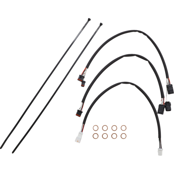 (image for) MAGNUM Sterling Chromite Handlebar Installation Kit (12"-14" Apes)