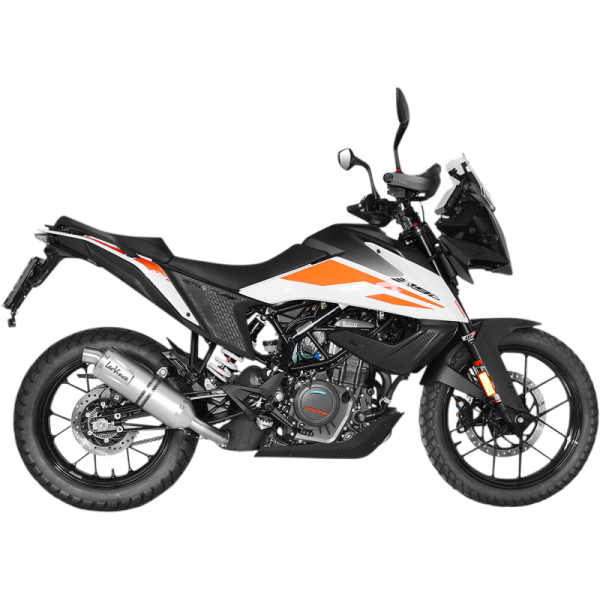 (image for) LEOVINCE LV ONE EVO Stainless steel Slip-On for KTM 390 Adventure 20-24