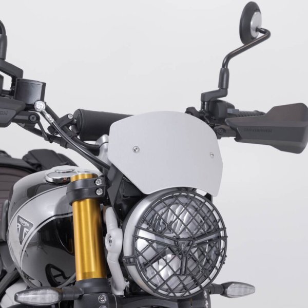 (image for) SW-MOTECH Silver Windscreen for Triumph Scrambler 400 X
