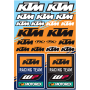 (image for) KTM Racing OEM Sticker Sheet