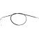 (image for) +8” Throttle (pull) Cable for Honda VT750C/CA Shadow Aero 04-09