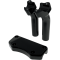 (image for) Riser/Clamp Kit 1" Dia Gloss Black 5 1/2"