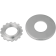 (image for) Drag Specialties Steering Stem Bearing Adjusting Nut