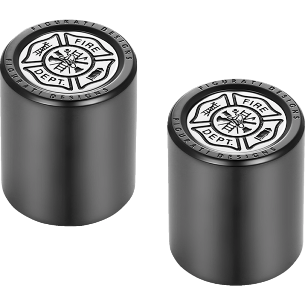 (image for) FIGURATI DESIGNS Docking Cover Black w/ Maltese Cross