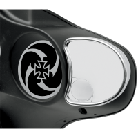 (image for) Fairing Mount Mirrors W/ Blind Spot Mirror (99-13 FLHT/FLHX)