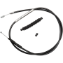 (image for) Black Vinyl/Stainless Braided Clutch Cable/Line