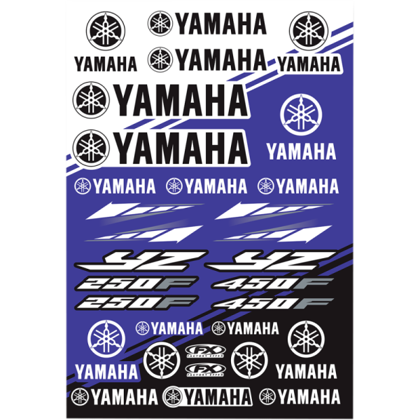 (image for) FACTORY EFFEX Yamaha YZ OEM Sticker Sheet