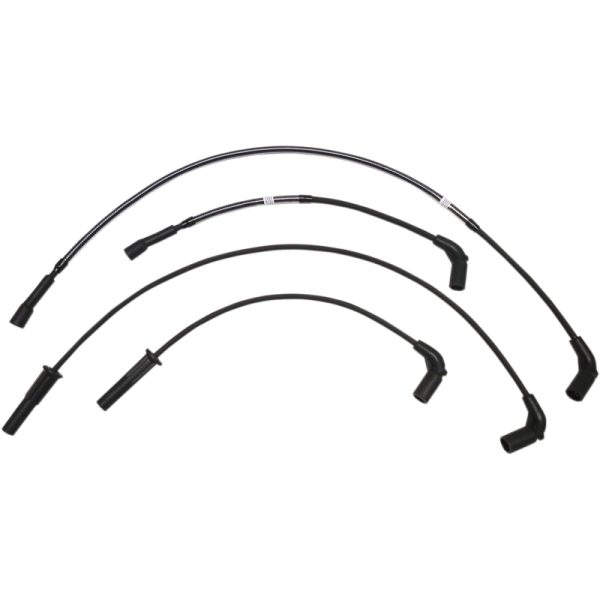 (image for) Braided Spark Plug Wires Black Pearl