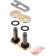 (image for) D.I.D 525VX3 Premium X-Ring Chain - Clip Connecting Link, Gold
