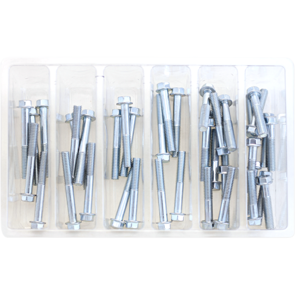 (image for) M6 & M8 Hex Flange Bolt Assortment 2