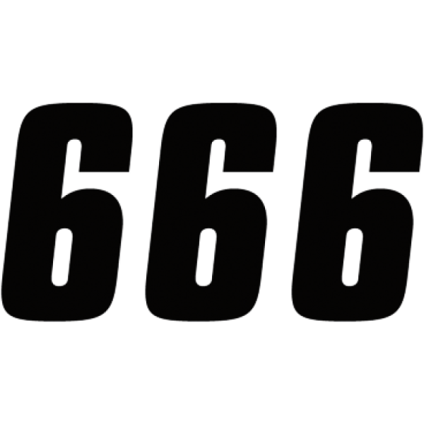 (image for) FACTORY EFFEX Factory Numbers - 7" Black - No. 6