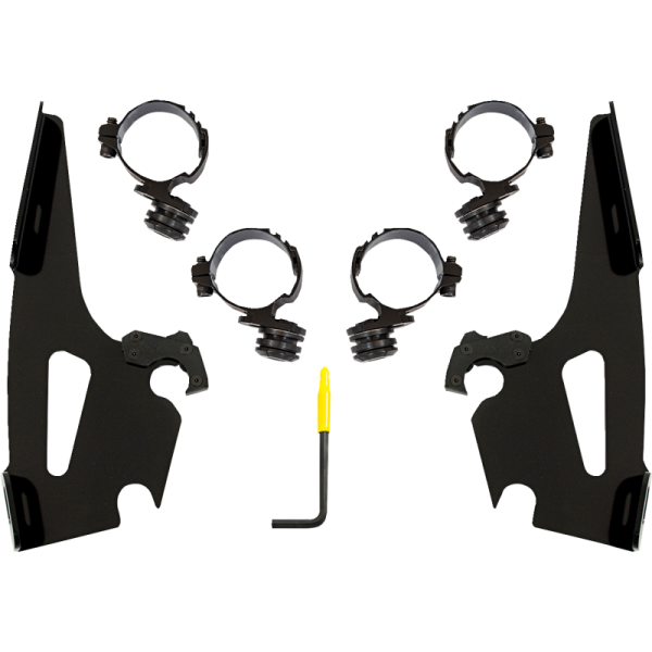 (image for) MEMPHIS SHADES METRIC Trigger-Lock Mount Kit Black for Honda CMX1100 Rebel 21-23