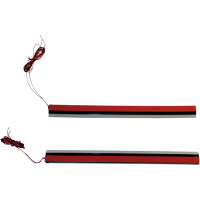 (image for) Red Plasma Rods 8 Inch (Pair)