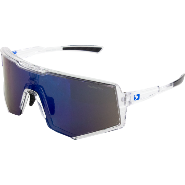 (image for) Bobster Sprocket Sunglasses - Crystal clear/blue mirror