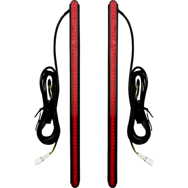 (image for) Custom Dynamics Genesis 8.5" Auxiliary LED Plasma Rods Red