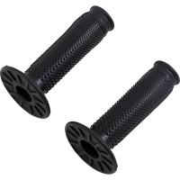 (image for) Renthal Ultra-Tacky Dual Compound Half-Waffle Tapered Grips - Black-on-Black