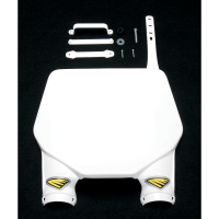 (image for) Stadium Number Plate - White