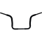 (image for) EZ Install Round Top Handlebar - Black, 12” Rise
