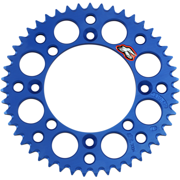 (image for) Renthal 47T Rear Sprocket - Blue