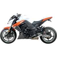 (image for) Yoshimura R-77 Dual Muffler Slip-On for Kawasaki Z1000 10-13