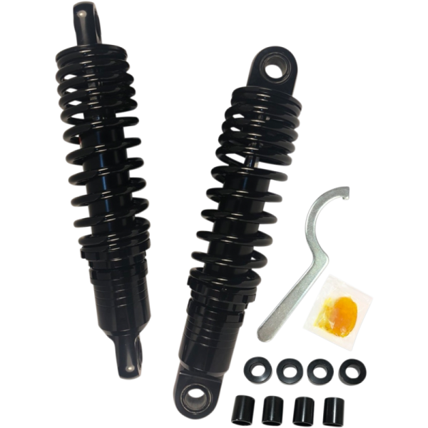 (image for) DRAG SHOCKS Premium Adjustable Shock Black 11.5"