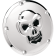 (image for) Drag Specialties 3-D Skull Derby Cover