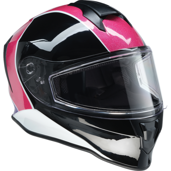 (image for) Z1R Youth Warrant Snow 2.0 Helmet, Fresh Powder Pink/Purple, Size S