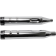 (image for) 4 1/2" MK45 Performance Mufflers - Chrome / Black Contrast-Cut Tracer