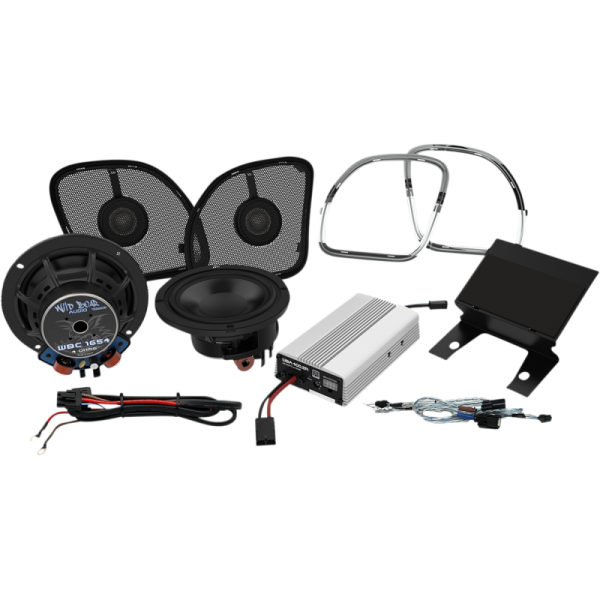 (image for) Wild Boar Audio 400-Watt Amp/Speaker Kit (Road Glide)