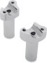 (image for) Forged Aluminum Straight Risers Chrome 3.5"