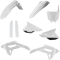 (image for) Acerbis Replacement Plastic Full Kit - White/black